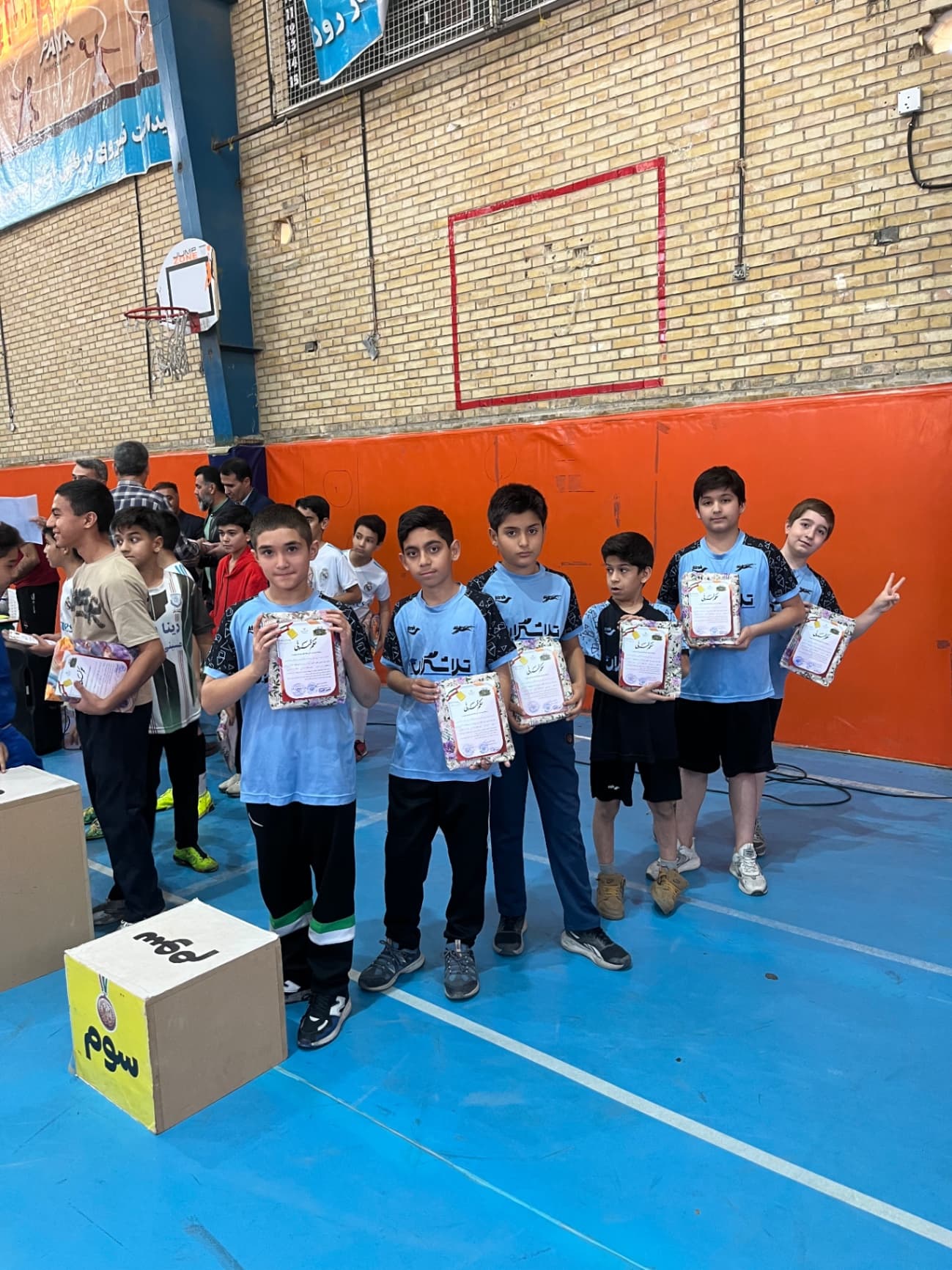 کسب مقام دوم تیمی در مسابقات دو و میدانی شهرستان بجنورد